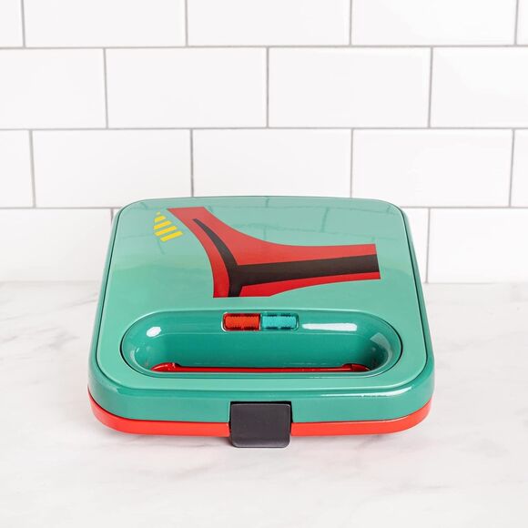 Star Wars Boba Fett Bounty Hunter Slave 1 Non-Stick Double-Square Waffle Maker - Picture 8 of 8